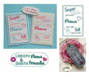 ITH - Muttertags Postkarte & Anhänger